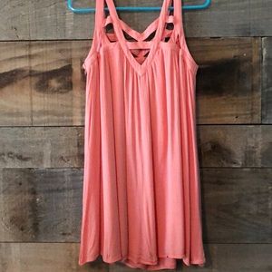 Double Zero Coral Dress